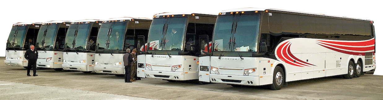 Sports Event Group Transportation Portland Charter Bus