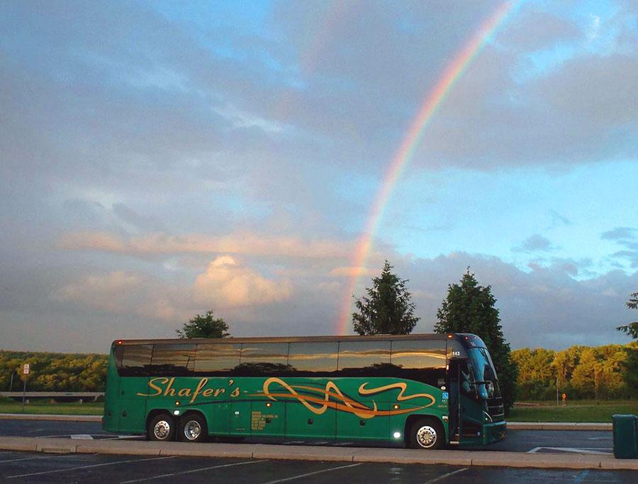 Clean and Green - Charter Bus - Environmentally Friendly Transportation