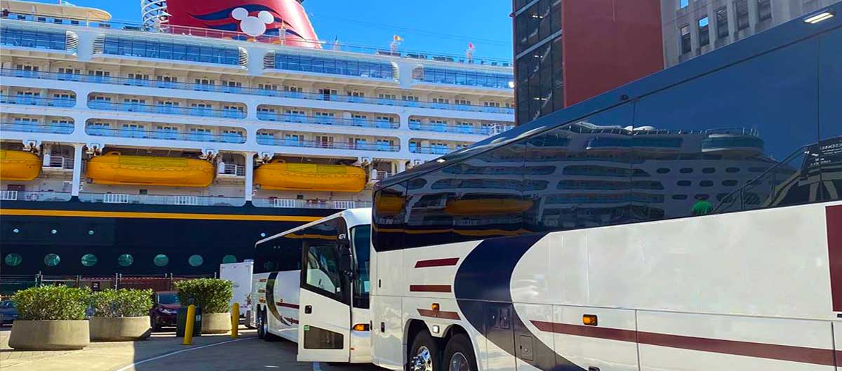 Charter bus for family reunions and vacations