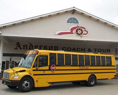 School Bus Convention shuttles