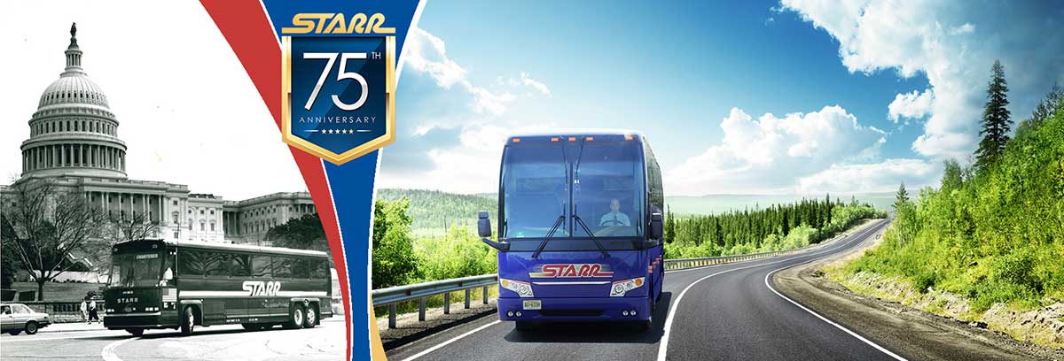 Starr Tours 75th Anniversary