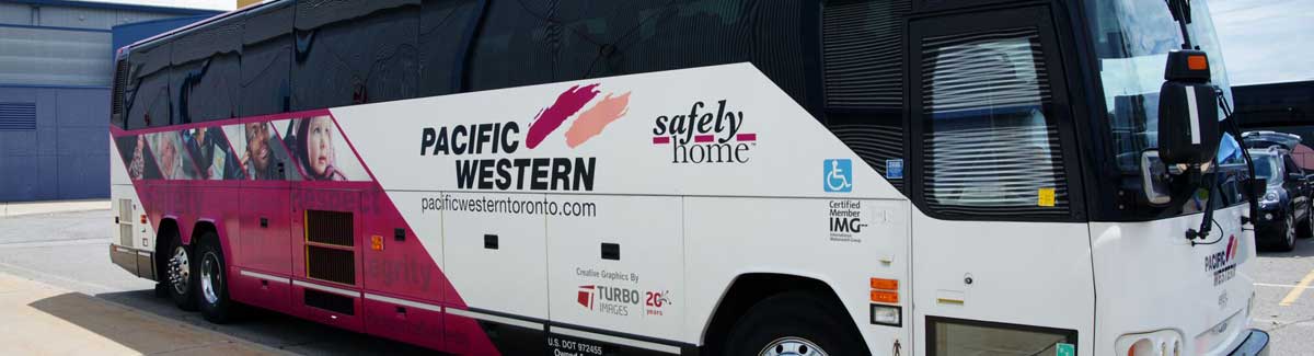 Charter Bus Rentals in Toronto, Ontario, Canada