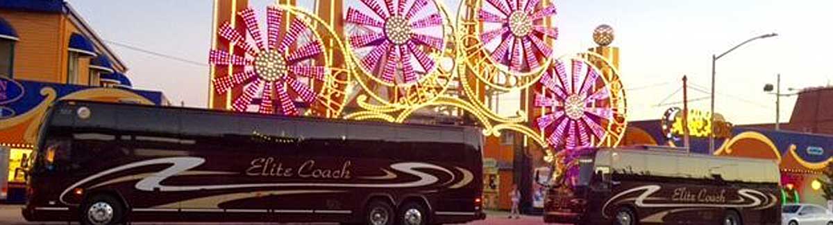 Charter bus New York Coney Island Charter bus New York Coney Island