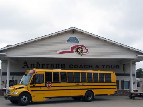 School Bus Rental Services - Anderson Coach & Travel