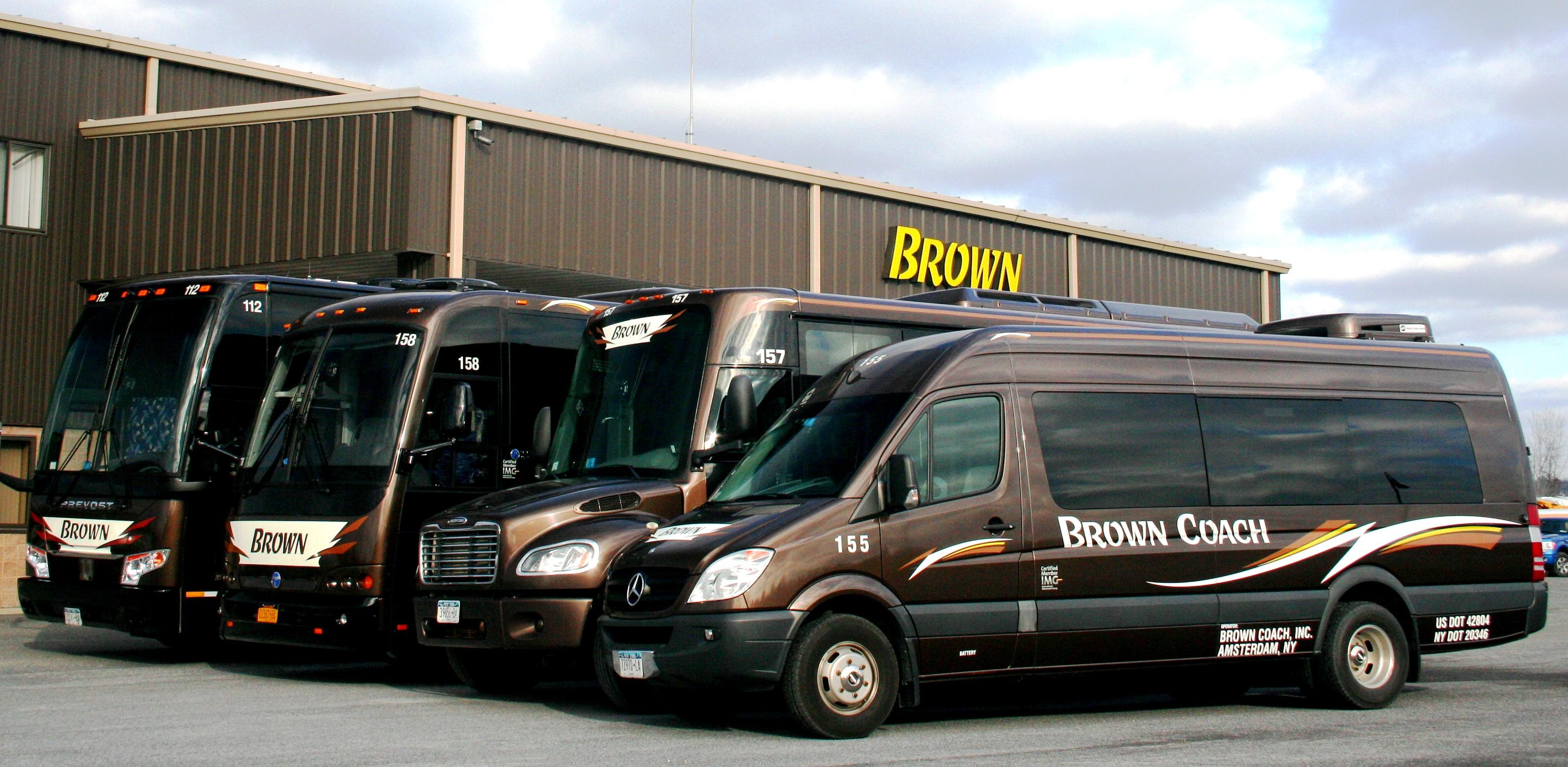 Bus Charter Companies - Shareholder Companies - Brown Coach, Inc.