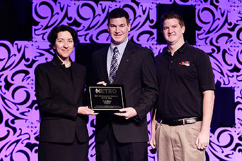 Holiday Tours, David and Jonathan Moody, accepting the Operator of the Year Award